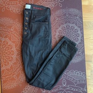 Black Coated Alice & Olivia denim
